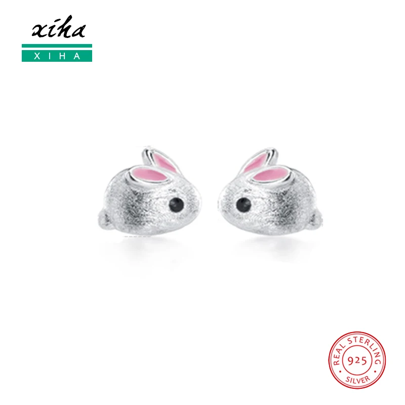 

Real 925 Sterling Silver 3D Animal Mouse Rat Stud Earring for Women Girl Kid Teen Cute Simple Small Minimalistic Earings Jewelry