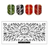 1pc Anger Nail Templates Stamping Plate Design butterfly leaf flower Stamp Nail Art Tools Stainless Steel Templates Plates#Image 1