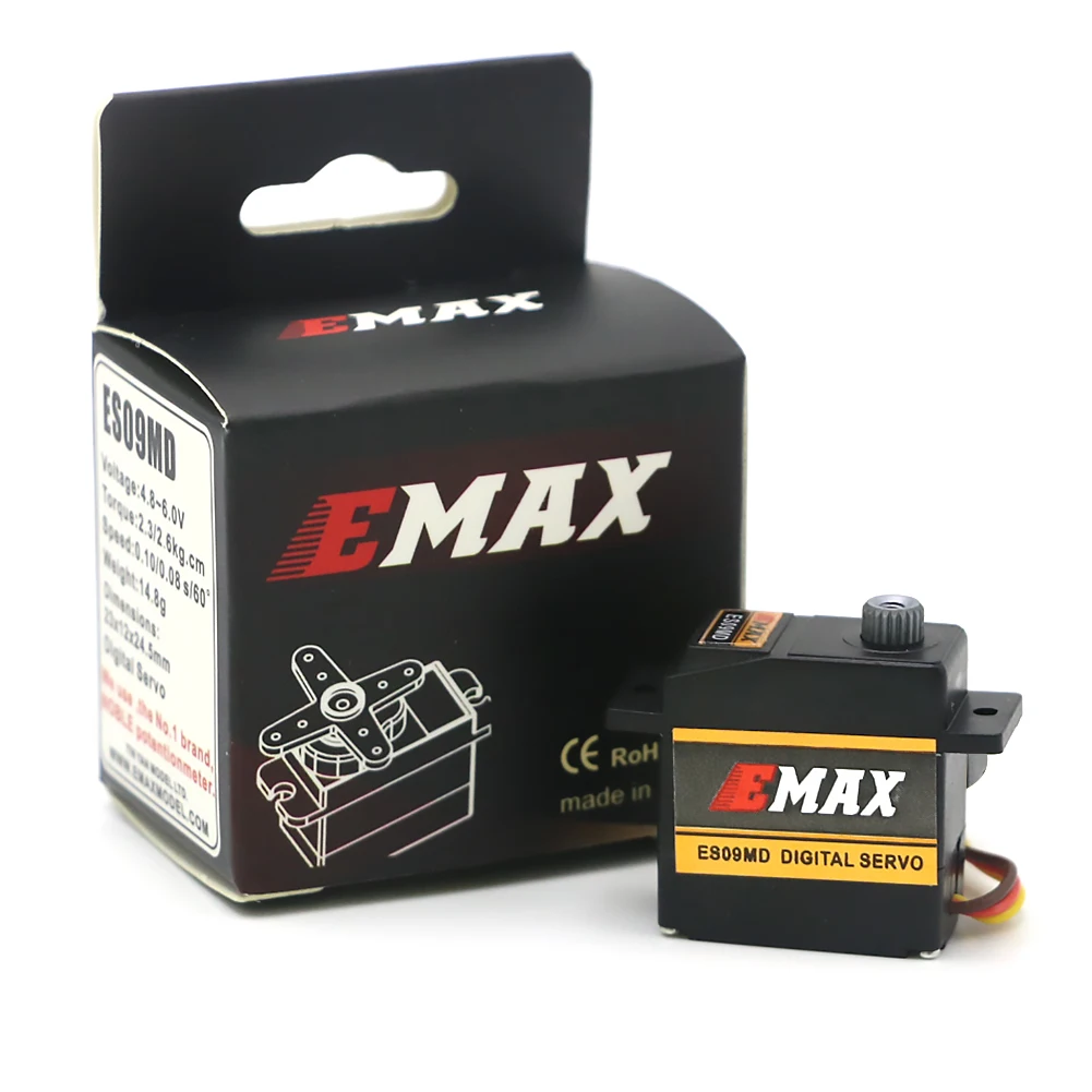 4 компл./лот EMAX ES09MD двойной подшипник специальный Swash металлический цифровой