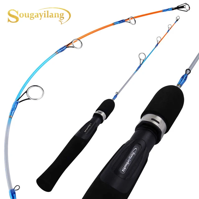 US $5.86 Sougayilang Ultralight Winter Shrimp Ice Fishing Rod Portable Winter Fishing Rod Spinning Casting I