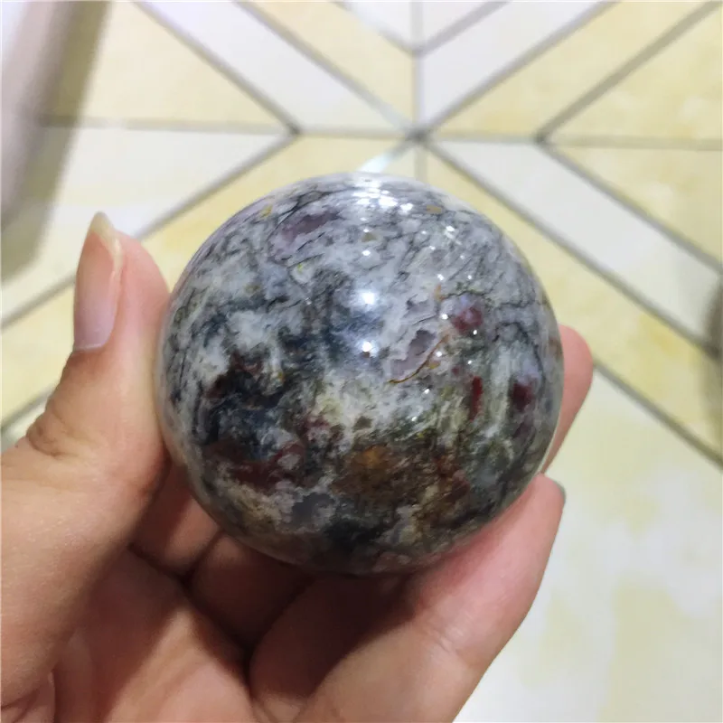 Натуральный камень Питера (Pietersite) кристалл кварца минерал сфера шар Чара