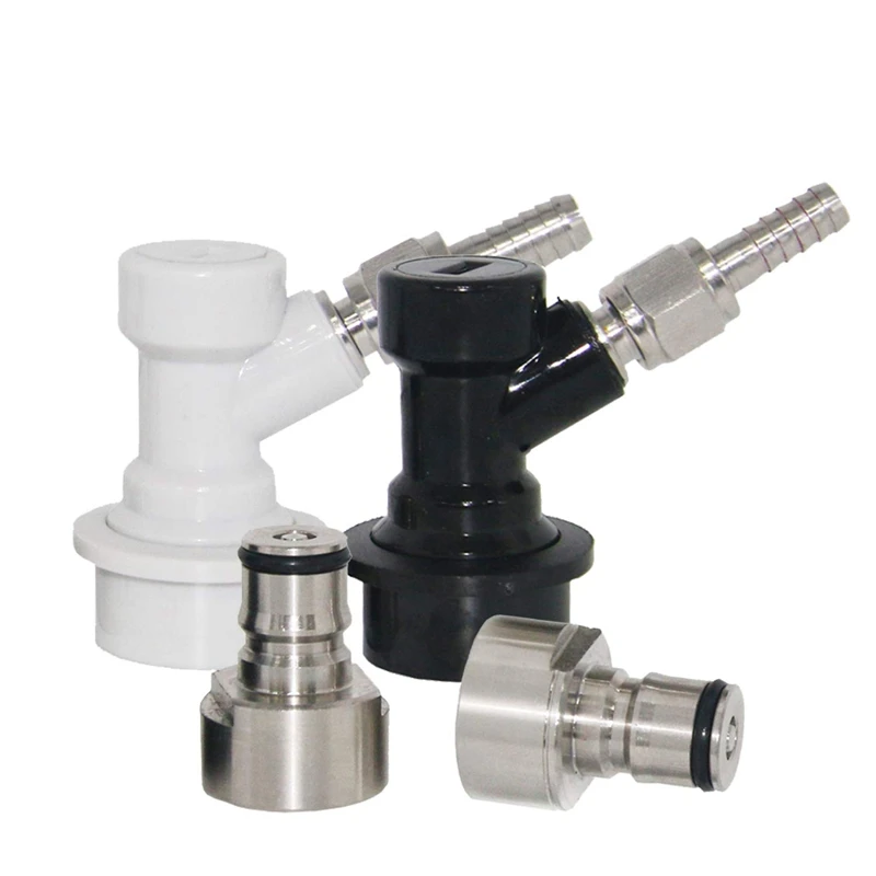 

Fashion-Keg Disconnect Ball Lock Disconnect - Ball Lock Quick Disconnect Ball Lock Adapte Keg Coupler for Homebrewing