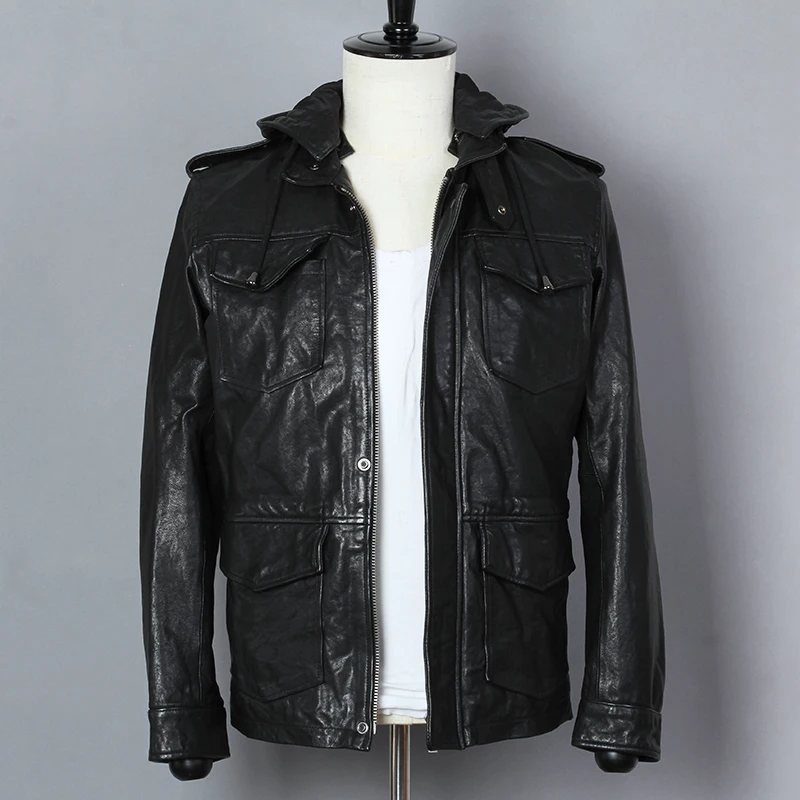 Рисунок 2 - Мужская куртка из натуральной овечьей кожи