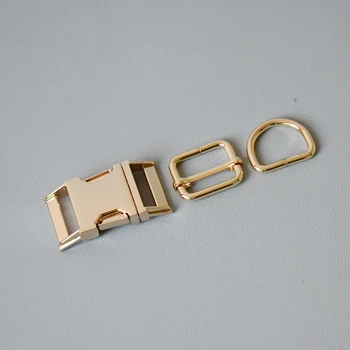 

10 sets 25mm(metal buckle+adjust buckle+D ring/set) DIY Dog Collar diy emboitement zinc alloy buckle adjust buckles