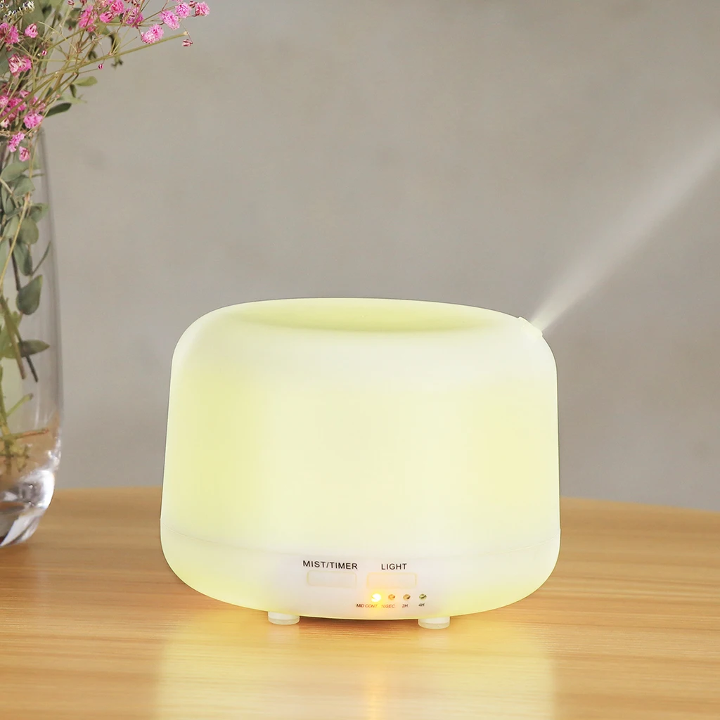 Electric 300ml Essential Oil Air Diffuser Ultrasonic Air Aromatherapy Humidifier 7 Color LED Lights Home Relax