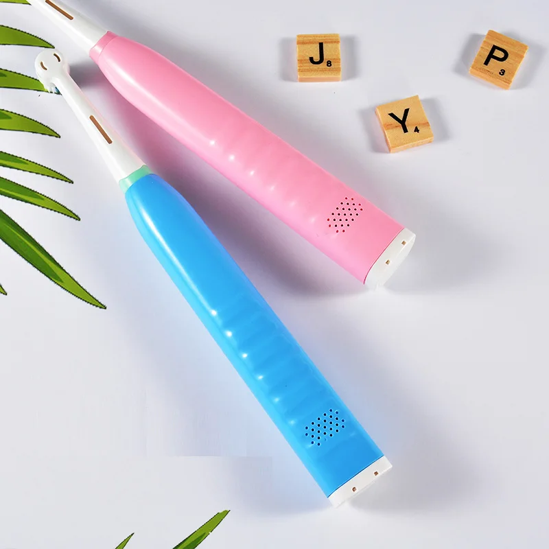 Детская электрическая зубная щетка есть музыка USB перезаряжаемая отбеливающая зубная щетка умная зубная щетка для От 4 до 15 лет мягкая мультяшная