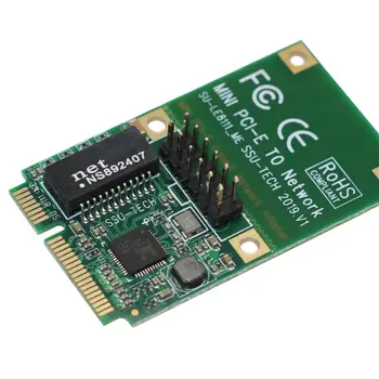 

Mini PCI-E Bus Interface RJ45 Network Interface Gigabit Wired Network Card SSU Brand Desktop Computer