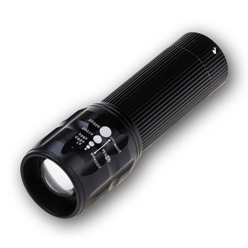 

LED Flashlight Ultra-brightness Led torch Q5 Camping light 3 switch Modes waterproof Zoomable Bicycle Light use 3*AAA battery
