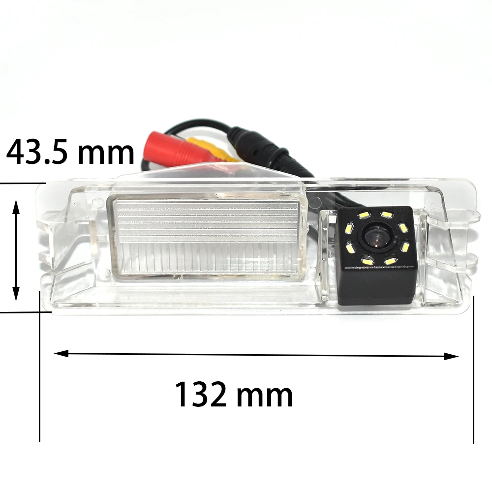 ZJCGO HD CCD Автомобильная камера заднего вида для парковки ночного видения, водонепроницаемая камера для Dacia Sandero Logan 2 MK2 2012
