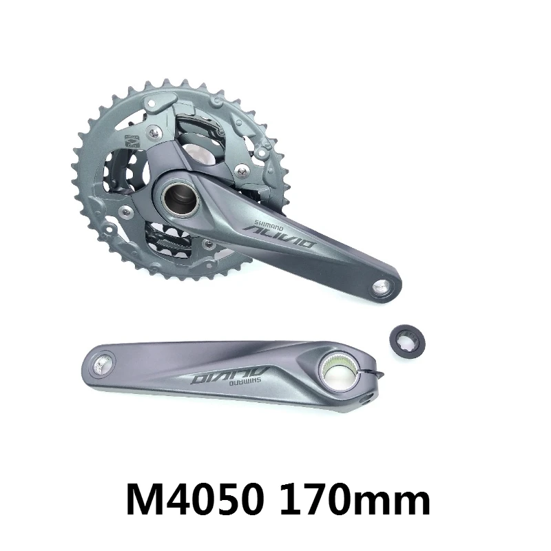 ALIVIO M4050 шатун для велосипеда, FC-M4050, цепное колесо с ВВ кривошипом 170 175 мм, запчасти для велосипеда M4000 - Цвет: m4050 170mm