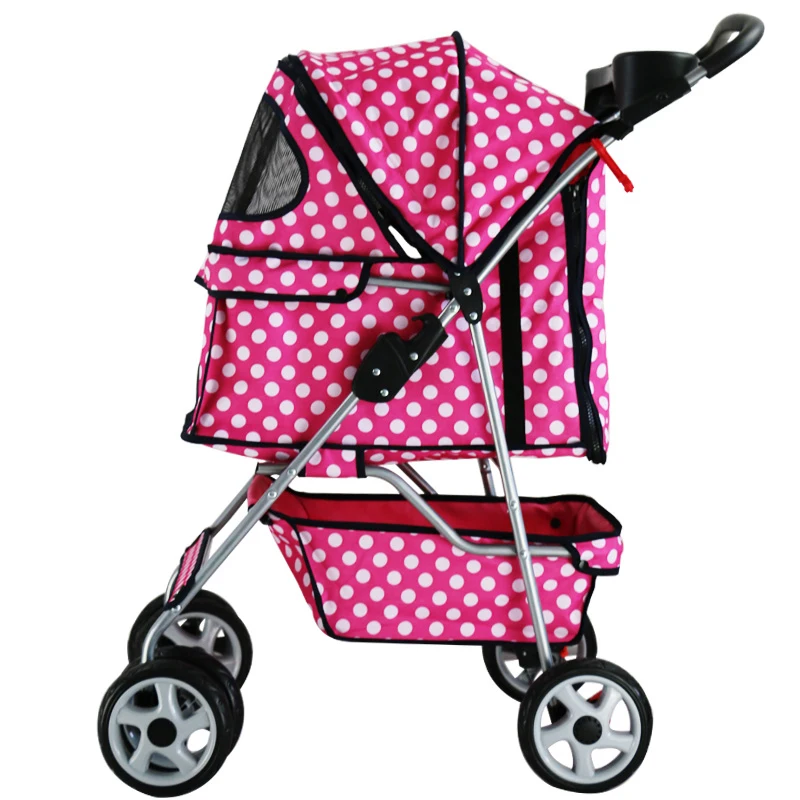 Pet Stroller Small and Medium-sized Folding Can Carry More Than One Teddy Cat Pet Out of The Cart Pet Stroller Small and Medium-sized Folding Can Carry More Than One Teddy Cat Pet Out of The Cart