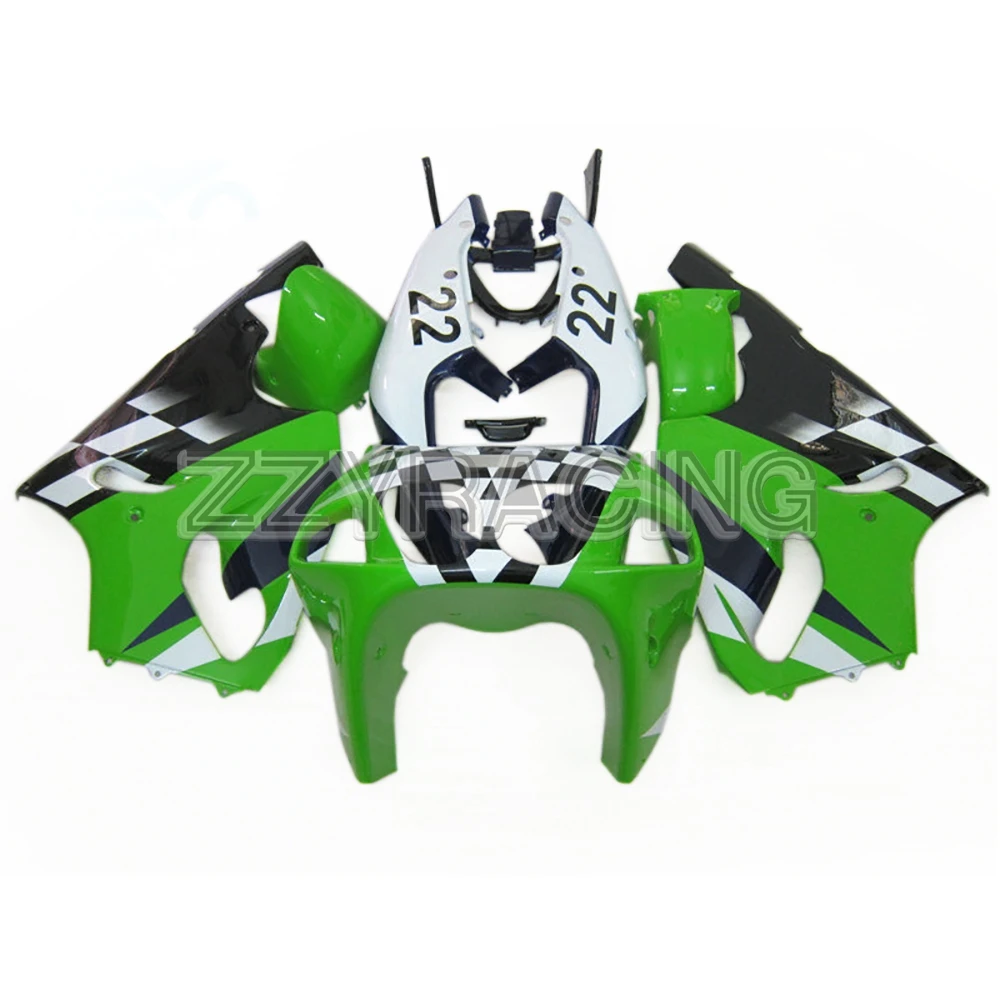 

Complete Fairings Kits for Kawasaki ZX7R 1996 - 2003 Year ZX-7R 96 97 98 99 00 01 02 03 ABS Plastic Bodywork Green Black Covers