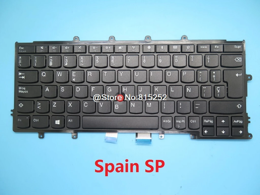 Клавиатура для ноутбука Lenovo Thinkpad X240 X240S X250 X260 X270 A275 Испания SP Италия IT Бразилия BR