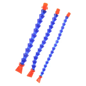 

1/4'' Light Machine Bamboo Oil Coolant Pipes Captain Nozzle Water Cooling Flexible Oil Coolant Hoses Plastic 300mm