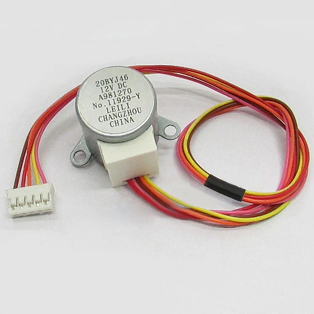 Новый шаговый двигатель 20BYJ46 12VDC 0010401871E синхронный для кондиционера