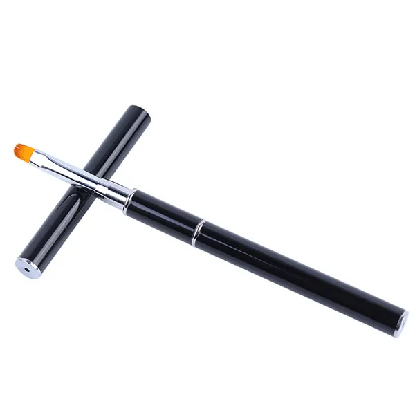 Наконечник УФ Гель-лак кисть с ручкой для маникюра двойная голова украшение ногтей инструмент лайнер терапия