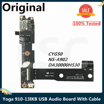 

LSC For Lenovo Yoga 910 Yoga 910-13IKB 910 Pro Laptop USB Audio Board With Cable CYG50 NS-A902 DA30000H530