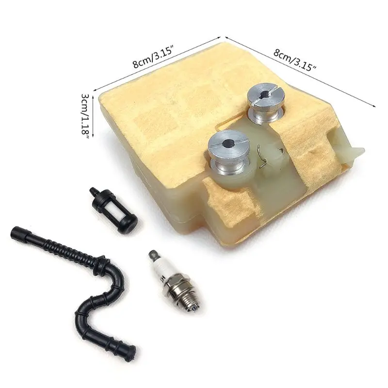 

Chainsaw Air Filter for stihl 024 026 MS240 MS260 Cleaner Fuel Line Plug Parts