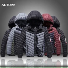 Зимнее Мужское пальто в стиле пэчворк, Повседневная парка с капюшоном, куртка Homme, приталенные куртки, уличная одежда, пальто, спортивная мода, winterjas heren