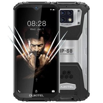 Перейти на Алиэкспресс и купить OUKITEL WP6 10000mAh 6 ГБ Оперативная память 128 Гб Встроенная память 6,3 дюймпротивоударный мобильный телефон MT6771T Octa Core 4G Прочный смартфон 48MP тройной Каме...