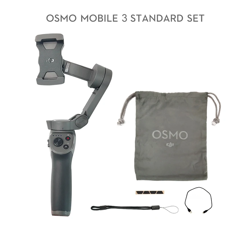 DJI Osmo Mobile 3 складной карданный подвес для смартфонов поддержка Quick Roll ActiveTrack 0