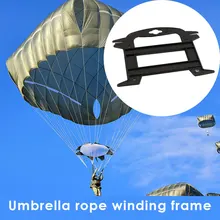 Экономичное движение Паракорда намотки катушки шнур намотки держатель Открытый Кемпинг Черный намотки катушки хранения Творческий