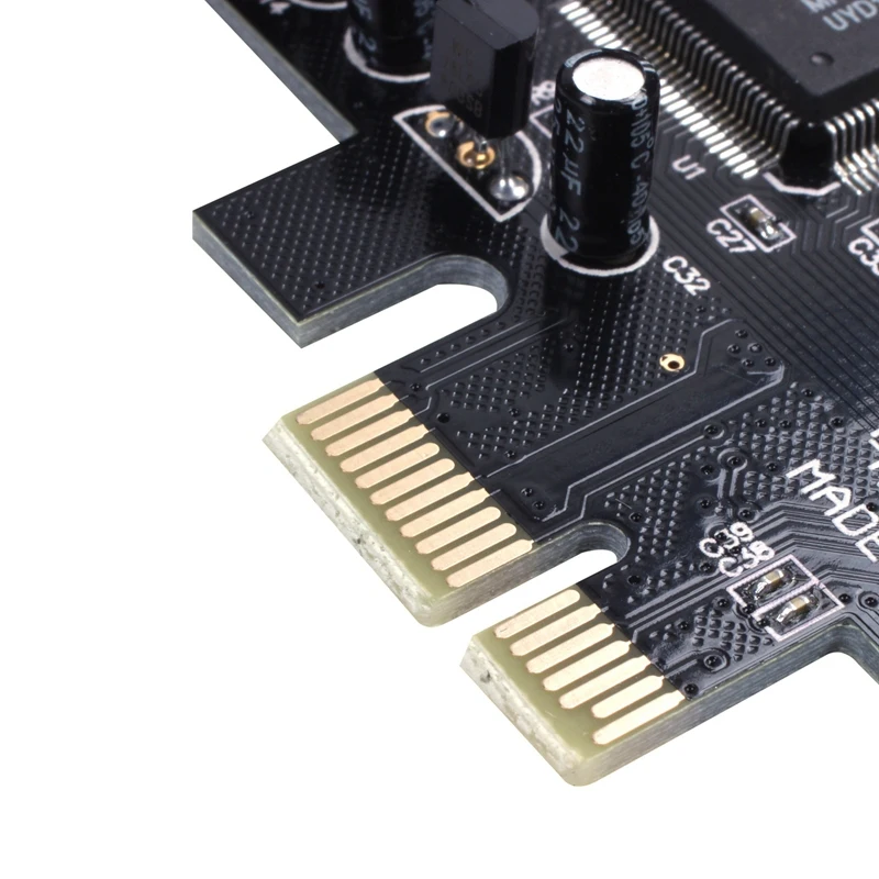 6 портовая звуковая карта PCI E 5 1 CMI8738 кинотеатральная стереоакустическая