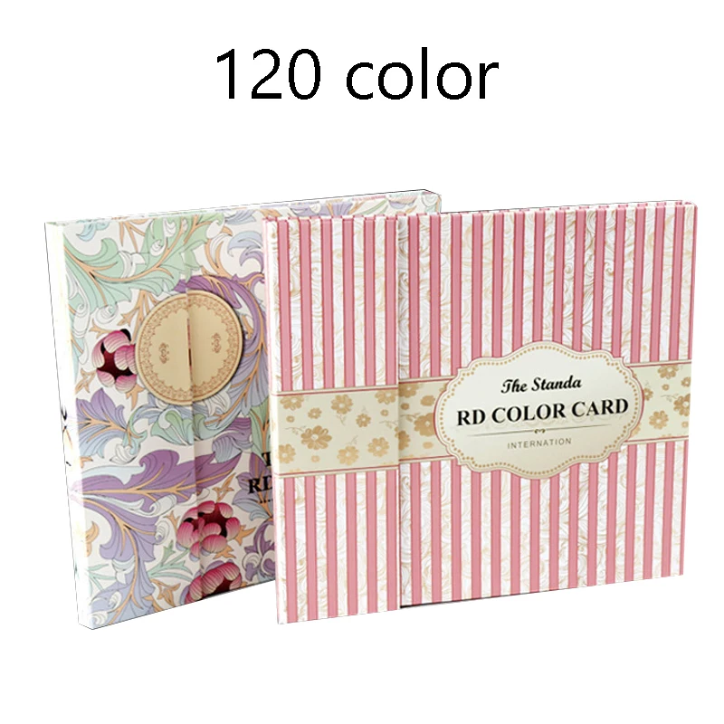 

120 Color Nail Book Tips display books Gel Polish Display Chart Salon Tools with False Tips Showing Shelf Nail Display Book