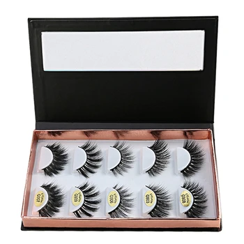 

False Eyelash Plastic Storage Box Case Makeup Cosmetic Case For 5 Pcs Eyelash