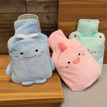 

Winter Warm Water Injection Hot Water Bottles for Hands Feet Belly Women Water-filled Type Hot Water Bag