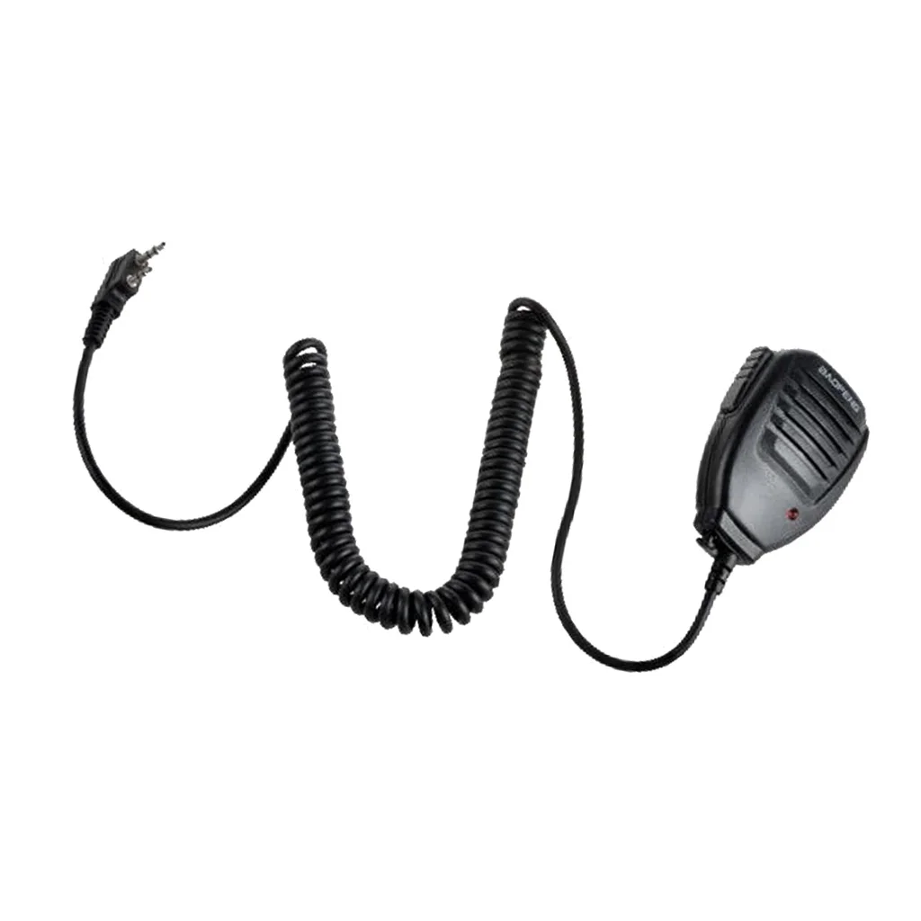 Walkie Talkie 50km Microphone Speaker for Baofeng UV-5R BF-888S Midland Radio Communication Accessories Radio Speaker Mic Black Walkie Talkie 50km Microphone Speaker for Baofeng UV-5R BF-888S Midland Radio Communication Accessories Radio Speaker Mic Black