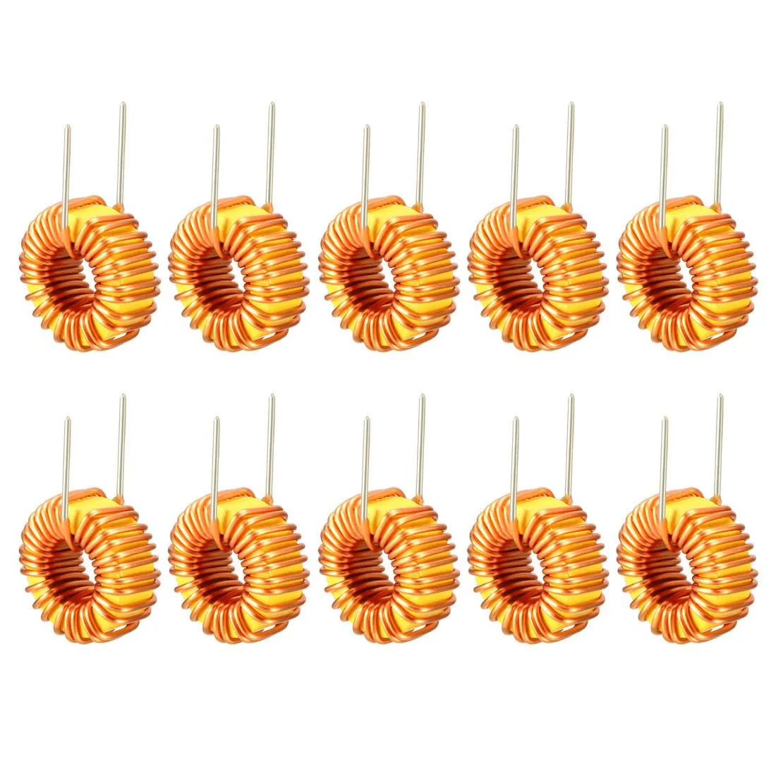 10pcs Toroid Core Inductor Wire Wind Wound mah--10uH 22uH 33uH 47uH 68uH 100uH 220uH 330uH 470uH