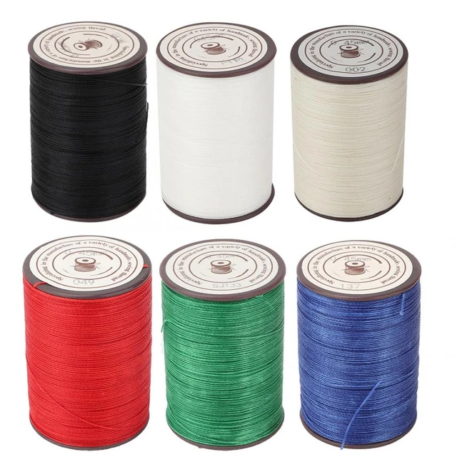 Waxed Linen Thread Bookbinding  Thread Sewing Leather Hand - 0.8mm Wax  Thread Sewing - Aliexpress