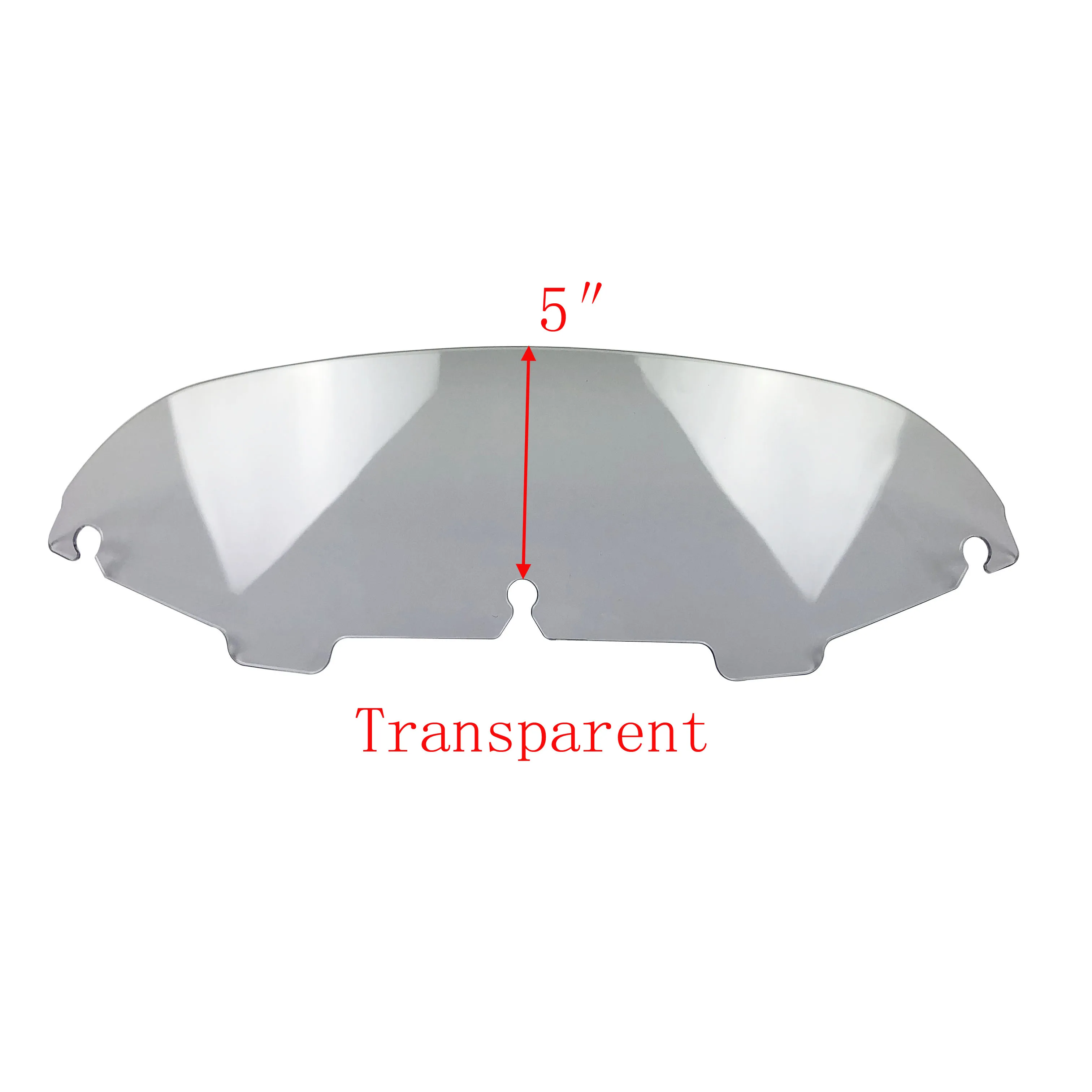 " лобовое стекло мотоцикла Чехол для Harley Touring Electra Glide FLHTC FLHX FL 1996-2013 - Цвет: Transparent