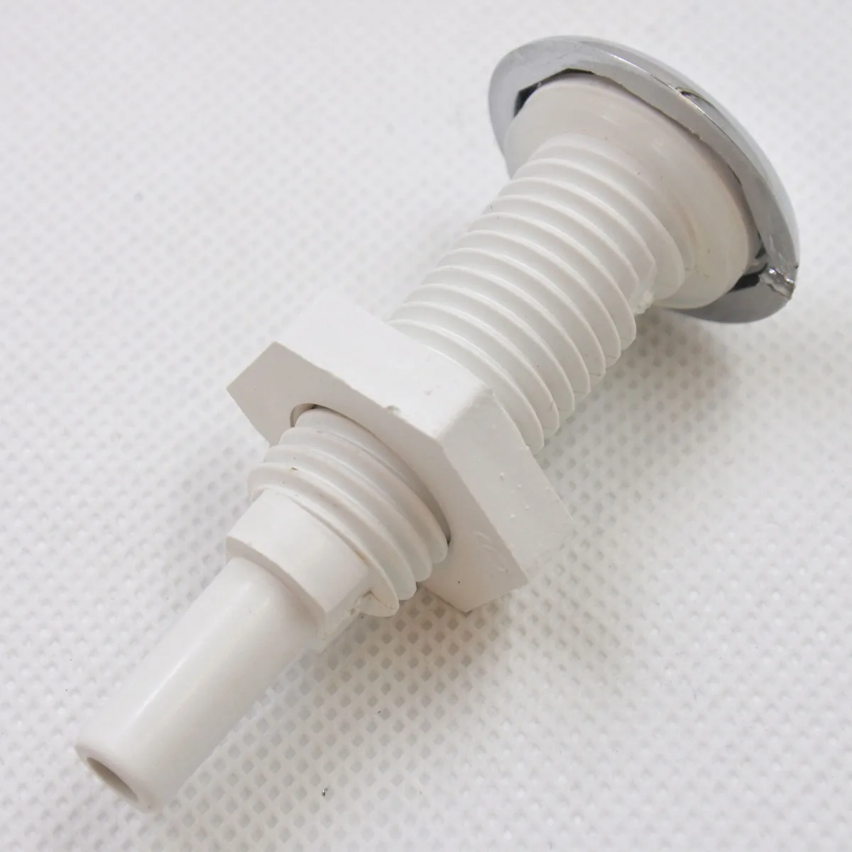 Air jet ABS Material Massage Bathtub Accessories Straight Teeth Nozzle with White Base for Bathroom