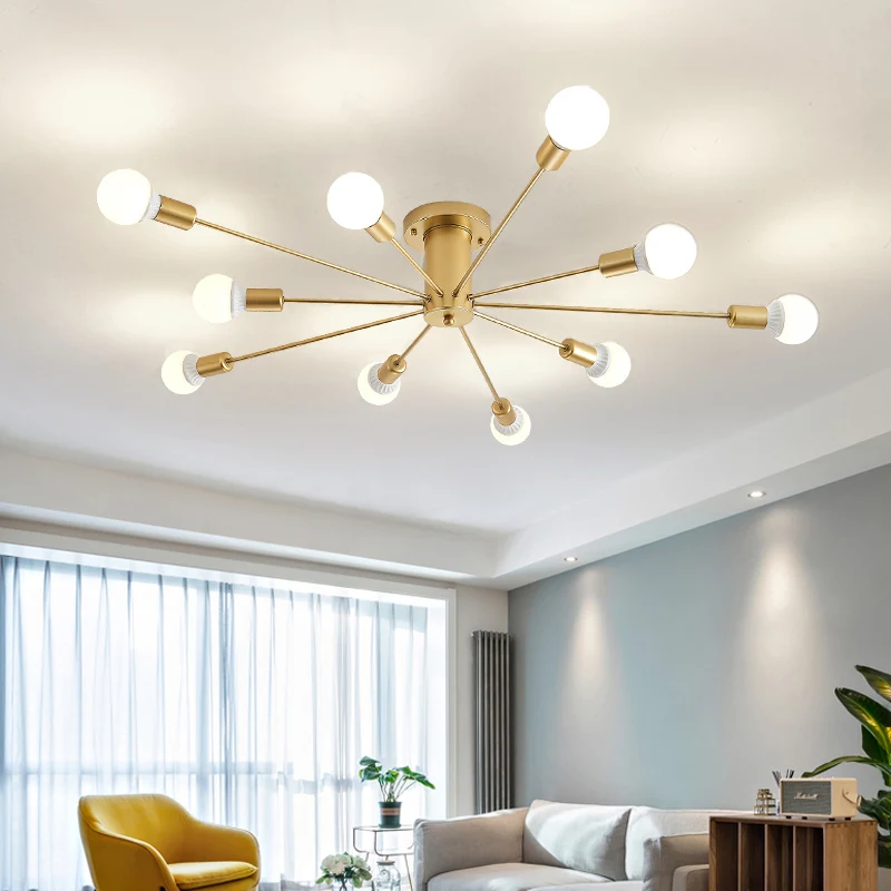 Современный светодиодный потолочный светильник для гостиной, интерьер, кухня, освещение для гостиной, домашнее освещение, домашнее освещение