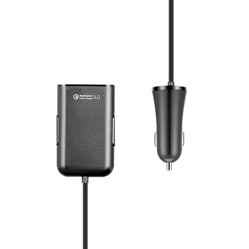 X157 быстрое зарядное устройство 4 порта USB Автомобильное зарядное устройство QC 3,0 быстрое зарядное устройство для мобильного телефона адаптер для путешествий автомобильные аксессуары для зарядки