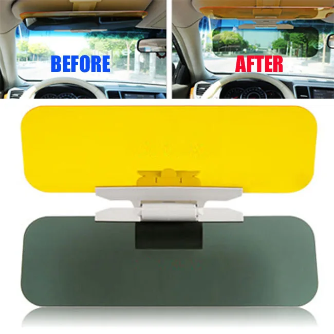 

Car Sun Visor HD Anti Sunlight Dazzling Goggle Day Night Vision Driving Mirror Anti UV Fold Flip Dazzling Goggles Driving Mirror