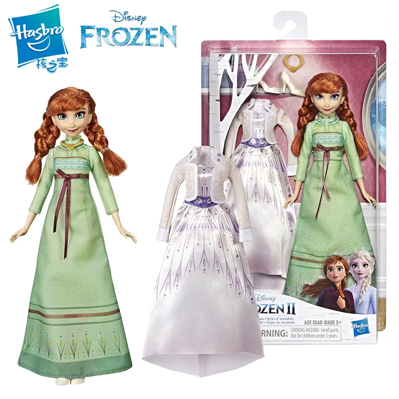 Hasbro disney Girls Frozen 2 Princess Dolls модная коллекция нарядная Эльза Анна девочки игрушка подарок - Цвет: E6908