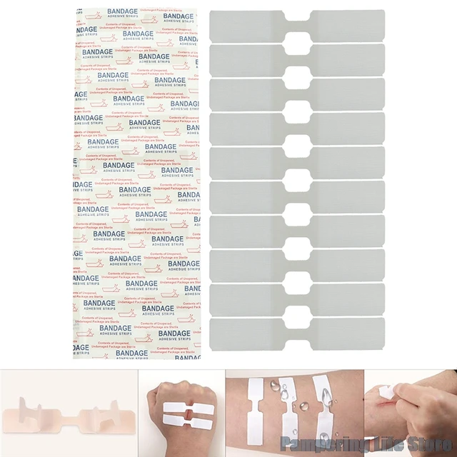 10PCs/Box Bandages Waterproof Adhesive Band  First Aid Medical Anti-Bacteria Wound Adhesive Wound Closure Home Travel Emergency 1