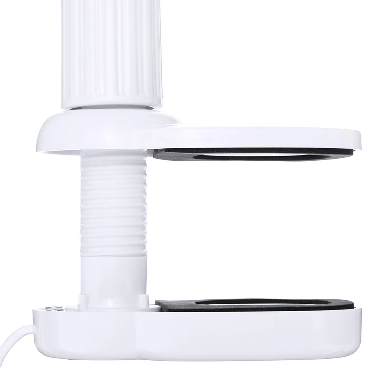 Lámpara de Mesa LED USB para Uñas Manicura Maquillaje Escritorio/Cama Regulable Red Cuello Flexible 