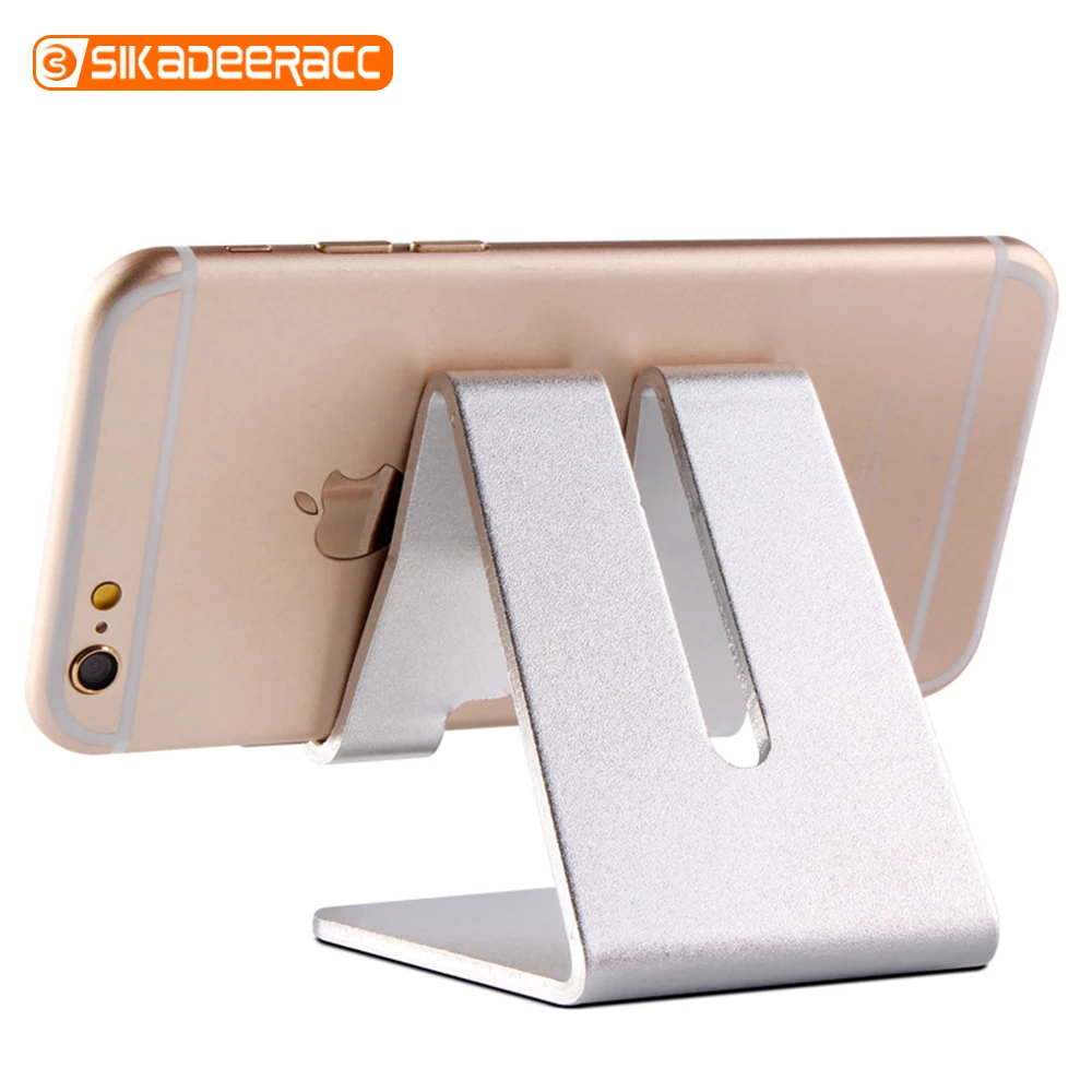 Алюминиевый металлический Настольный держатель для телефона iPhone 8 X XS XR