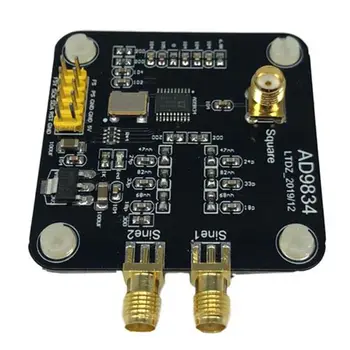 

AD9834 DDS Signal Generator Module Sine Triangle Waveform Output Wave Generator Board Source