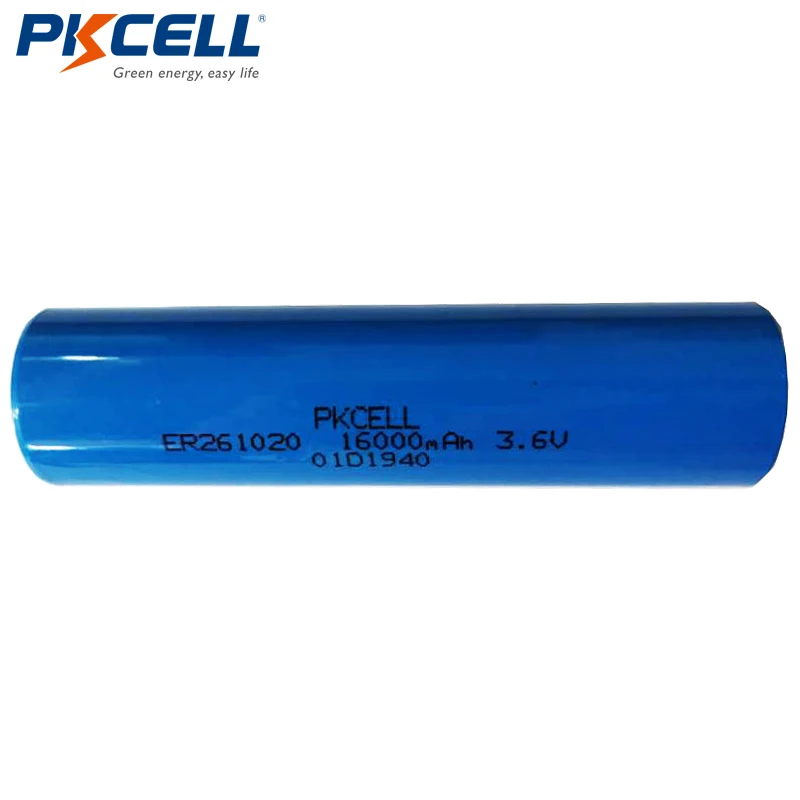 20 шт./лот PKCELL ER261020 16000 мА/ч 3 6 V литиевая Батарея Li SOCl2 Высокая утечка для счетчик