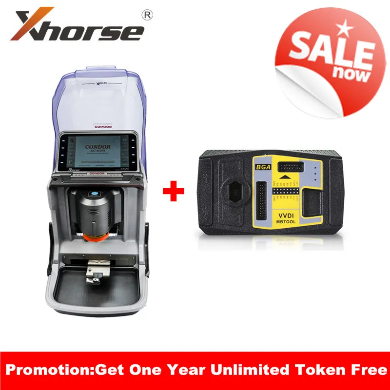 Xhorse V5.0.6 VVDI MB BGA TooL Plus IKeycutter CONDOR XC MINI неограниченный жетон на один год| |