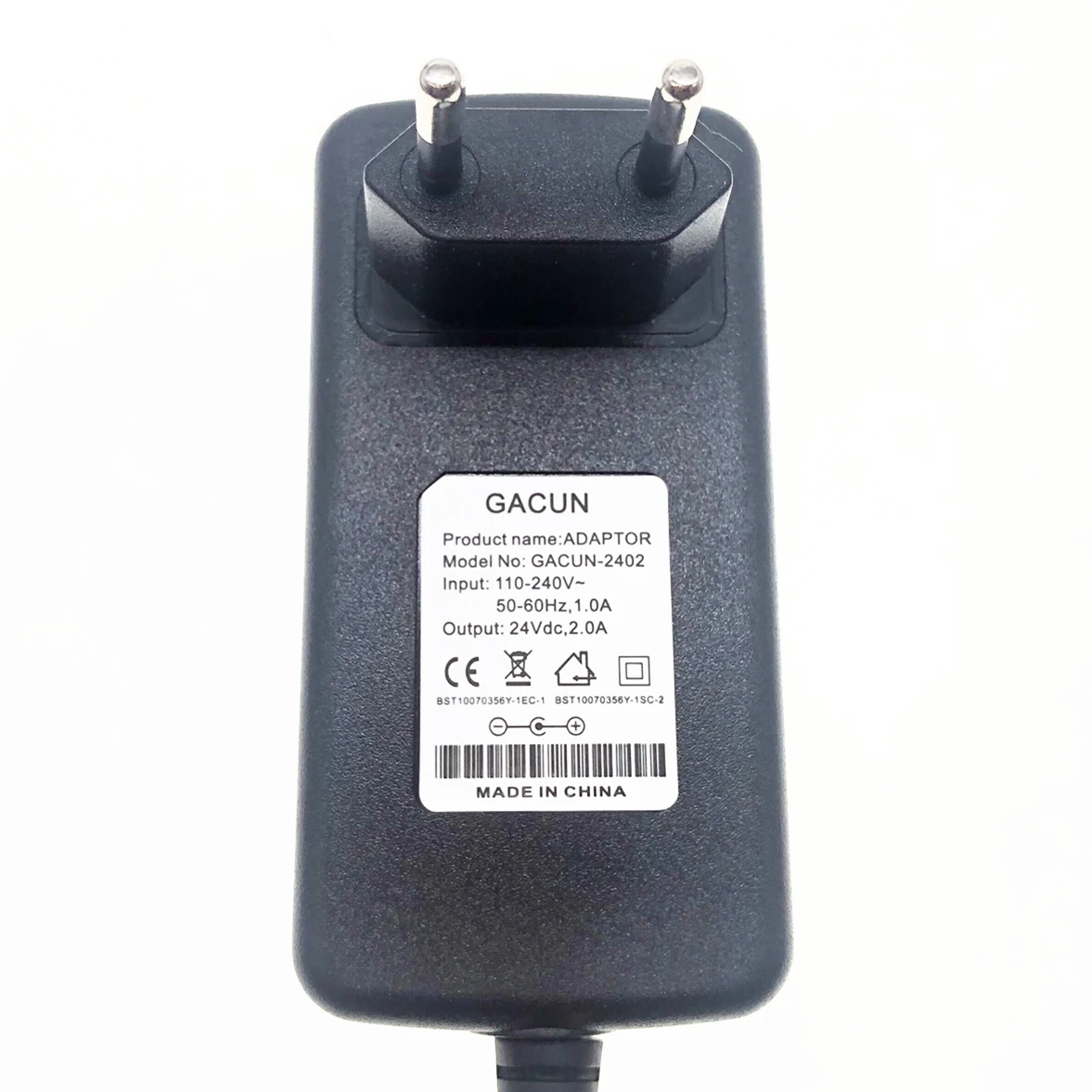 1 шт. 24V2A AC 100 V-240 адаптер конвертер DC 24V 2A 2000mA Питание ЕС штекер постоянного тока 5,5 мм x 2,5 мм