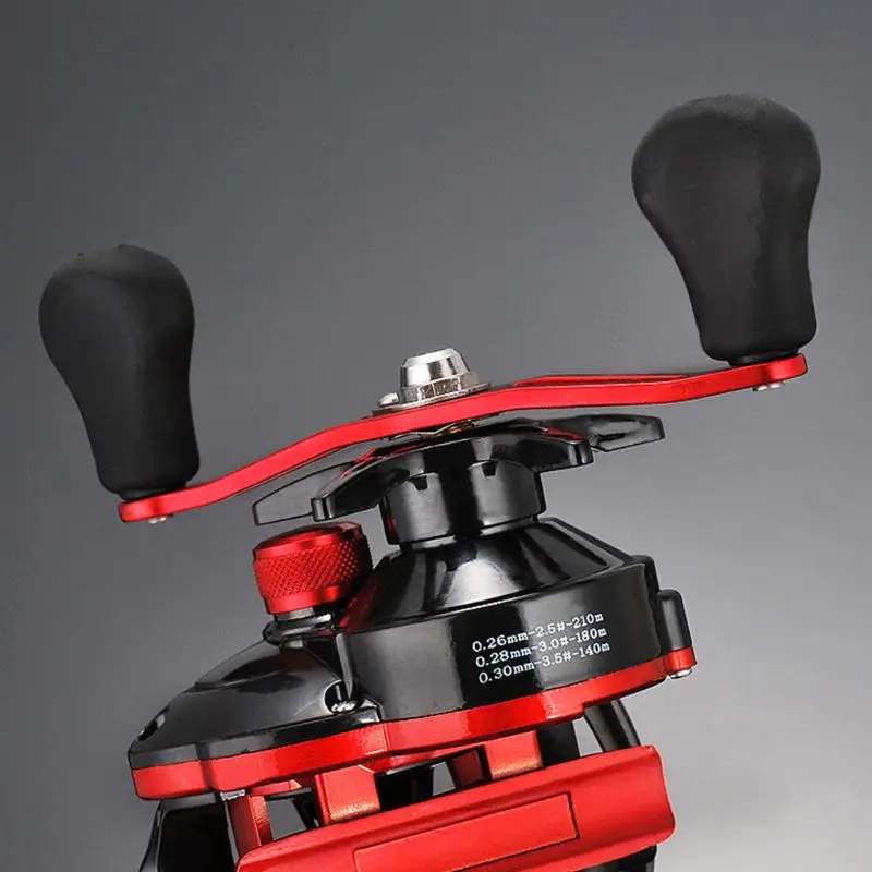 Metal Wire Cup High Speed Ratio 18+1 Multi-bearing Super Smooth Drip Fishing Wheel Reel Adjustable Magnetic Brake System