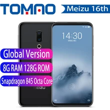 Meizu 16th 6GB 64GB 8GB WCDMA/LTE/CDMA/GSM Adaptive Fast Charge Octa Core In-Screen fingerprint recognition