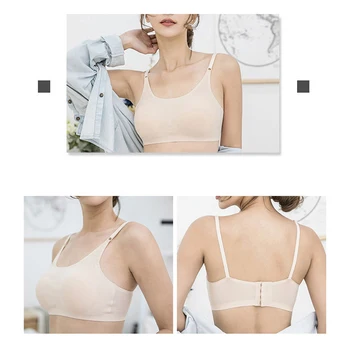 

C Cup Set a Pair 600G Silicone Breast Form Fake Boobs+Semi- Tulle Bra for Shemale Transvestite