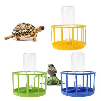 

Reptile Feeder Food Water Bowl Aquarium Ornament Terrarium Dish for Turtle Tortoise Lizard